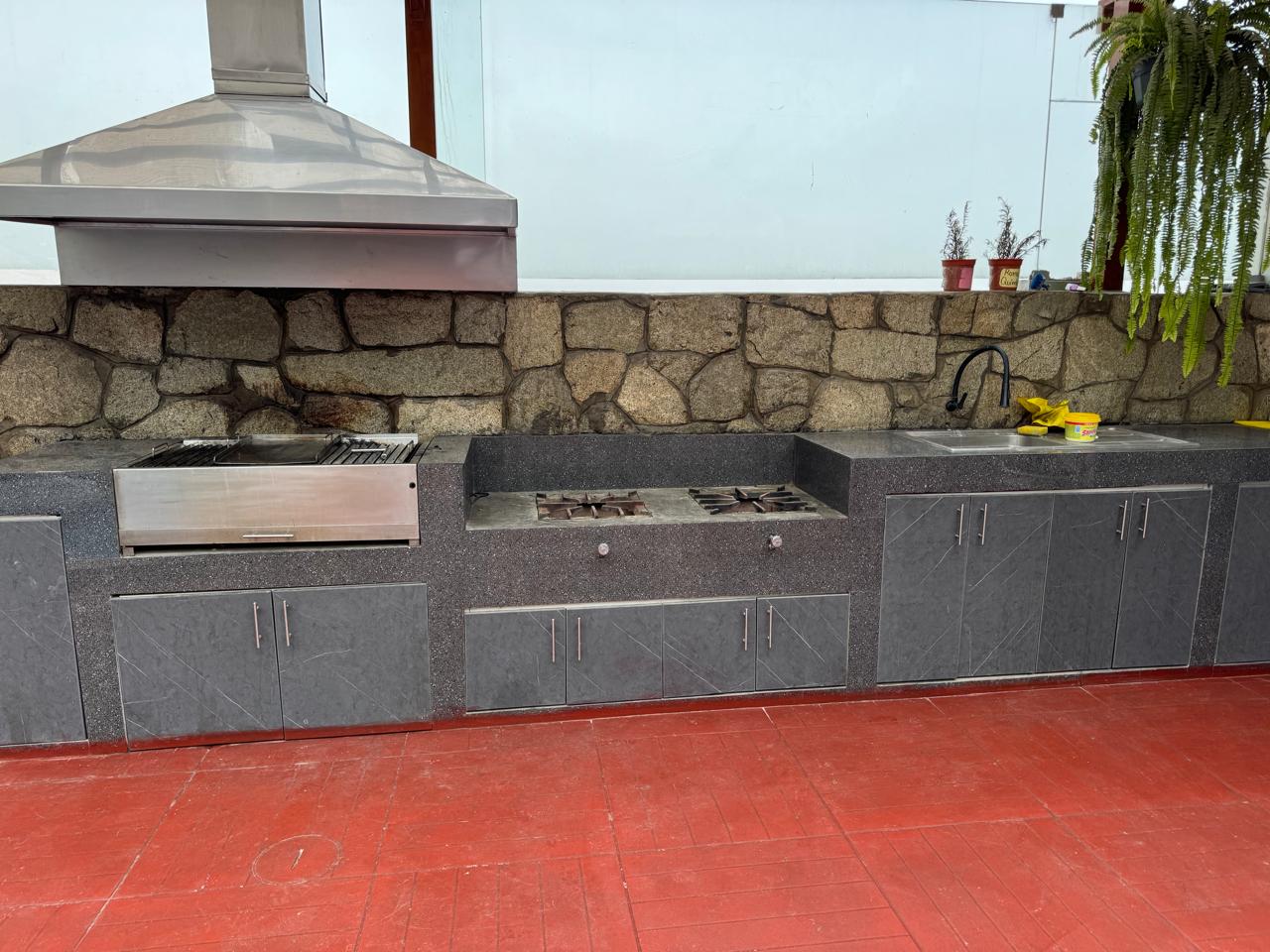 Zona de parrilla
